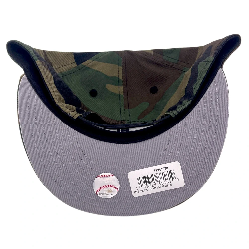 New Era New York Yankees Basic Camouflage Camo 9FIFTY Snapback Adjustable Hat
